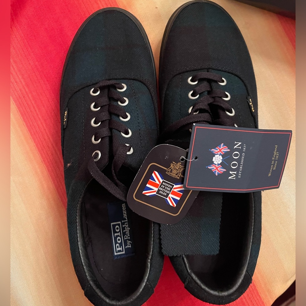 polo ralph lauren KEATON-TAB-SK-LTL BLACK MU WOOL